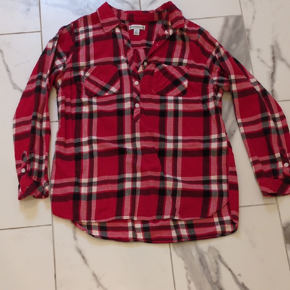 Plaid Shirt - Red